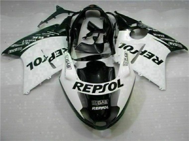 Honda CBR 1100 XX 1996-2007 Verkleidungen - Weiß Schwarz Repsol Verkauf