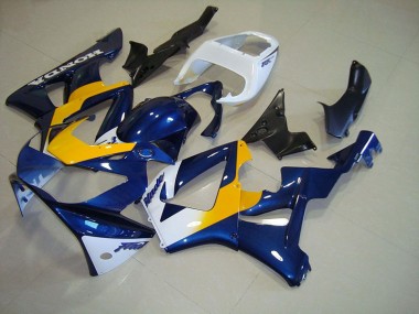 Honda CBR 900 RR 929 2000-2001 Verkleidungen - Dunkel blau Gelb Weiß Verkauf