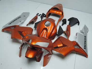 Honda CBR 600 RR 2003-2004 Verkleidungen - Orange Silber Verkauf