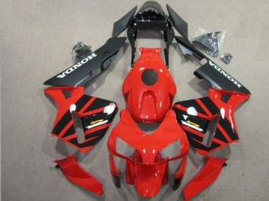 Honda CBR 600 RR 2003-2004 Verkleidungen & Plastik - Rot Schwarz Verkauf