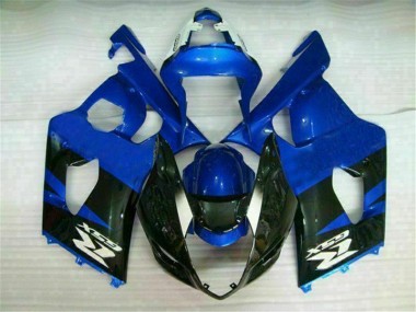 Suzuki GSXR 1000 K3 2003-2004 Verkleidungen - Blau Schwarz Verkauf