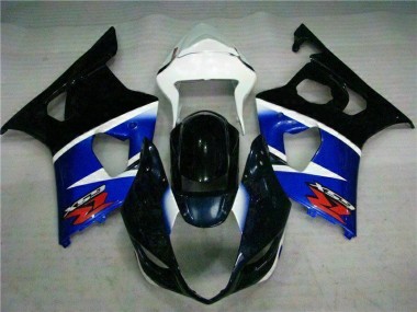 Suzuki GSXR 1000 K3 2003-2004 Verkleidung - Schwarz Blau Verkauf