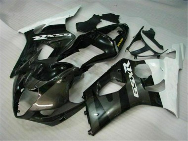 Suzuki GSXR 1000 K3 2003-2004 Verkleidungen - Weiß Schwarz Verkauf