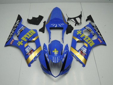 Suzuki GSXR 1000 K3 2003-2004 Verkleidungen - Blau Rizla Verkauf