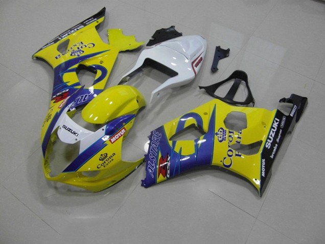 Suzuki GSXR 1000 K3 2003-2004 Verkleidungen - Gelb Corona Verkauf