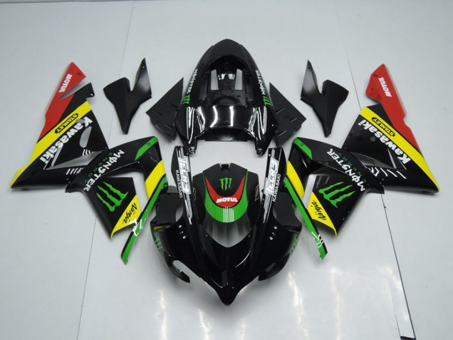 Kawasaki ZX10R 2003-2005 Verkleidungen - Schwarz Gelbes Monster Verkauf