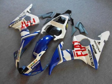 Yamaha R6 2003-2005 Verkleidungen - Blau Weiß Fiat Verkauf