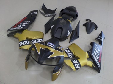 Honda CBR 600 RR 2005-2006 Verkleidungen - Schwarzgold Repsol Verkauf