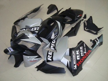 Honda CBR 600 RR 2005-2006 Verkleidungen - Matt Schwarz Silber Repsol Verkauf