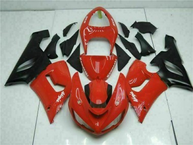 Kawasaki ZX6R 2005-2006 Verkleidung - Rot Verkauf