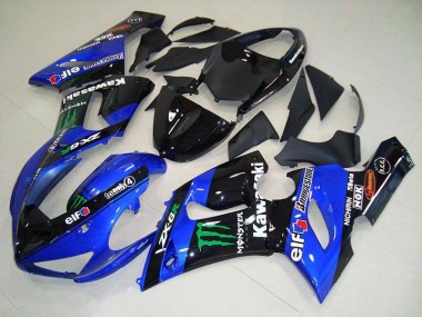 Kawasaki ZX6R 2005-2006 Verkleidungen - Bonbon blau Monster Verkauf