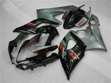 Suzuki GSXR 1000 K5 2005-2006 Vollverkleidung - Grau Schwarz Verkauf