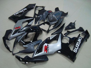 Suzuki GSXR 1000 K5 2005-2006 Verkleidungen - Grau Schwarz Silber Verkauf