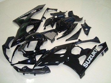 Suzuki GSXR 1000 K5 2005-2006 Verkleidungen - Schwarz Silber Aufkleber Verkauf