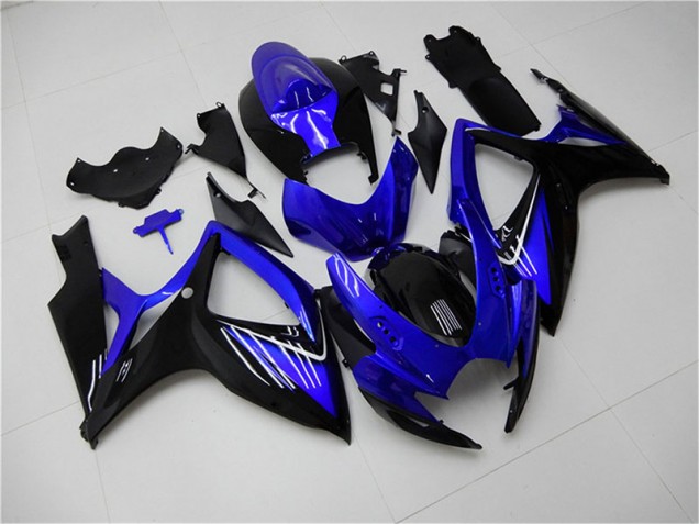 Suzuki GSXR 600 / 750 K6 2006-2007 Verkleidungen & Plastik - Blau Schwarz Verkauf