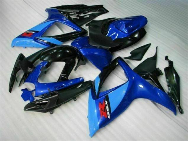 Suzuki GSXR 600 / 750 K6 2006-2007 Verkleidungen Komplett Sets - Blau Verkauf