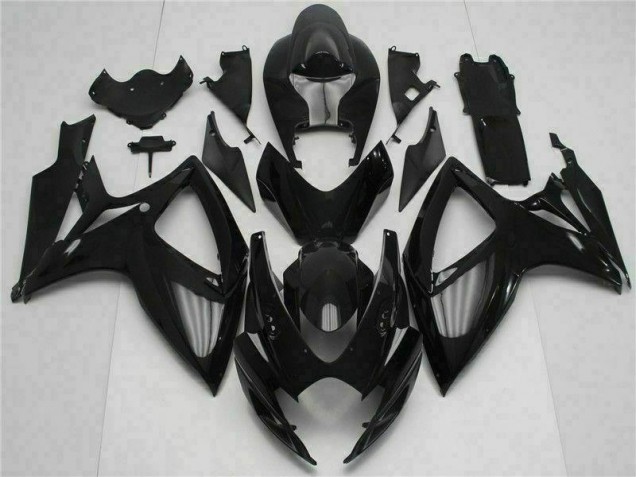 Suzuki GSXR 600 / 750 K6 2006-2007 Motorrad Verkleidung - Schwarz Verkauf