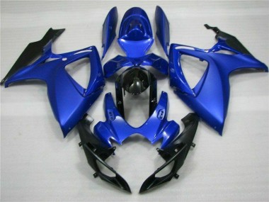 Suzuki GSXR 600 / 750 K6 2006-2007 Verkleidung - Blau Schwarz Verkauf