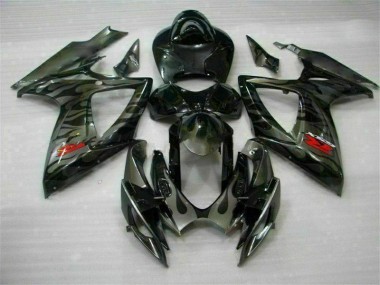 Suzuki GSXR 600 / 750 K6 2006-2007 Verkleidung & Plastik - Schwarz Verkauf