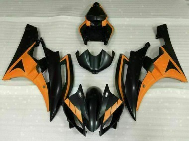 Yamaha R6 2006-2007 Verkleidungen - Schwarz Orange Verkauf