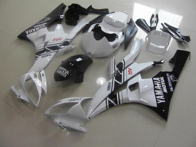 Yamaha R6 2006-2007 Verkleidung - Schwarz Weiß Verkauf