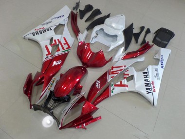 Yamaha R6 2006-2007 Verkleidungen - Rot Fiat Verkauf