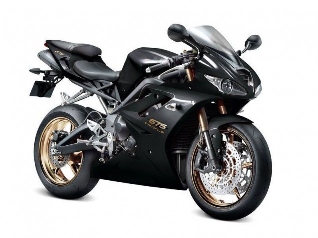 Triumph Daytona 675 Triple 2006-2008 Verkleidungen - Schwarz Verkauf