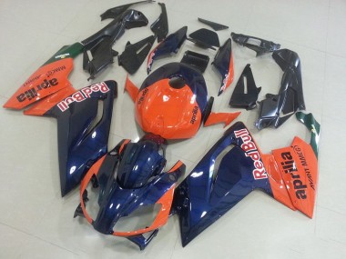 Aprilia RS 125 2006-2011 Verkleidungen - Orange und Dunkel blau Verkauf