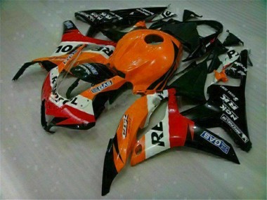 Honda CBR 600 RR 2007-2008 Verkleidung - Orange Schwarz Repsol Verkauf