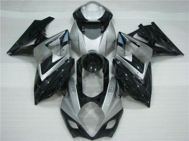 Suzuki GSXR 1000 K7 2007-2008 Verkleidungen - Grau Schwarz Verkauf