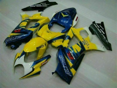 Suzuki GSXR 1000 K7 2007-2008 Verkleidungen - Gelb Verkauf