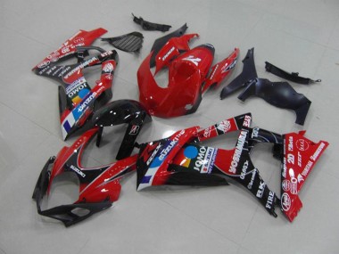 Suzuki GSXR 1000 K7 2007-2008 Verkleidungen - Rot Verkauf