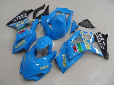 Suzuki GSXR 1000 K7 2007-2008 Verkleidungen - Blau Rizla Rennen Verkauf