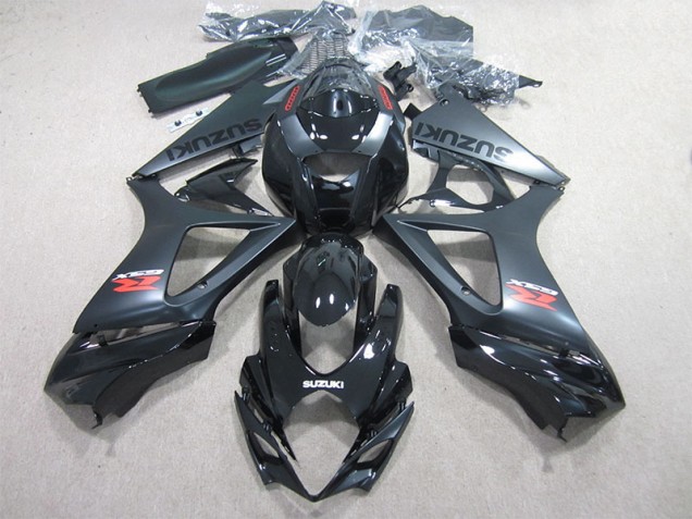 Suzuki GSXR 1000 K7 2007-2008 Verkleidung - Schwarz Verkauf