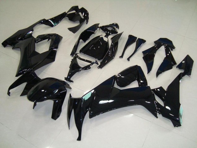 Kawasaki ZX10R 2008-2010 Verkleidungen - Glänzend Schwarz Verkauf