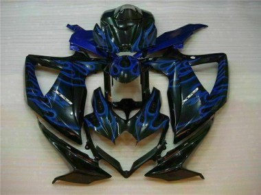 Suzuki GSXR 600 / 750 K8 2008-2010 Verkleidungen - Blau Schwarz Verkauf