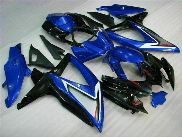 Suzuki GSXR 600 / 750 K8 2008-2010 Verkleidung - Blau Schwarz Verkauf