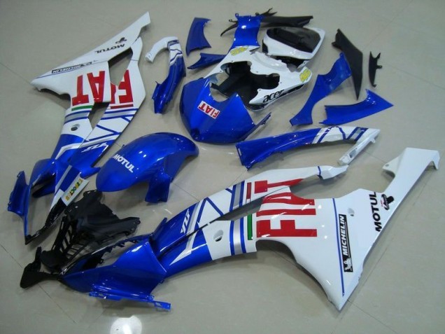 Yamaha R6 2008-2016 Verkleidungen - Blau Weiß Rot Fiat Verkauf