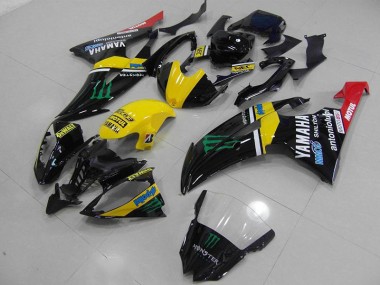 Yamaha R6 2008-2016 Vollverkleidung - Gelb Monster Verkauf