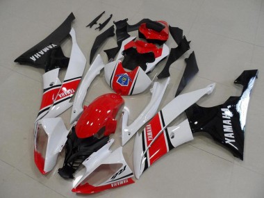 Yamaha R6 2008-2016 Verkleidungen Komplett Sets - Rot Weiß Schwarz Verkauf