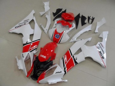 Yamaha R6 2008-2016 Verkleidungen - Rot Weiß OEM Stil Verkauf