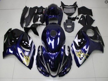 Suzuki GSXR 1300 Hayabusa 2008-2019 Verkleidungen - Blau Gold Verkauf