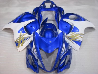 Suzuki GSXR 1300 Hayabusa 2008-2019 Vollverkleidung - Blau Weiß Verkauf