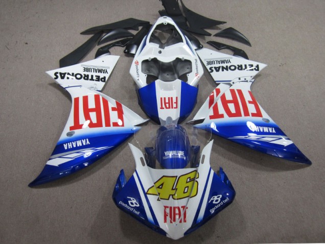 Yamaha R1 2009-2011 Verkleidungen - Blau Weiß Fiat 46 Verkauf