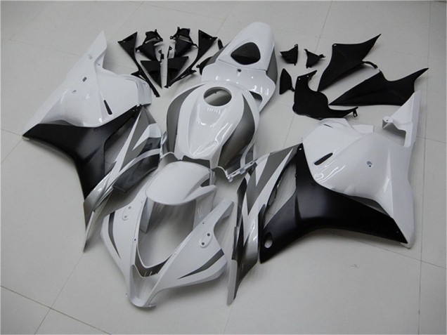 Honda CBR 600 RR 2009-2012 Verkleidungen - Weiß Silber Schwarz Verkauf