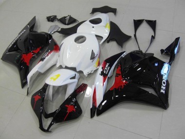 Honda CBR 600 RR 2009-2012 Verkleidungen - Schwarz Rote Weiß Verkauf