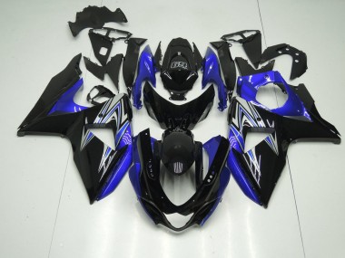 Suzuki GSXR 1000 K9 2009-2016 Verkleidungen - Blau und Schwarz Verkauf