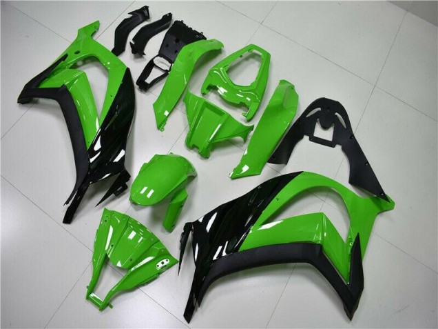 Kawasaki ZX10R 2011-2015 Vollverkleidung - Grün Schwarz Verkauf