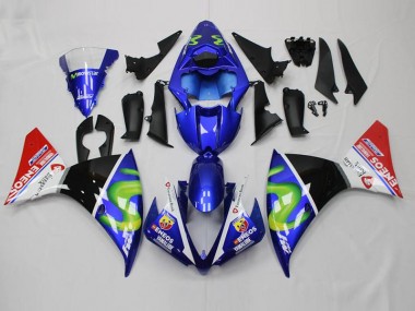 Yamaha R1 2012-2014 Verkleidungen - Blau Weiß Schwarz Rot Verkauf