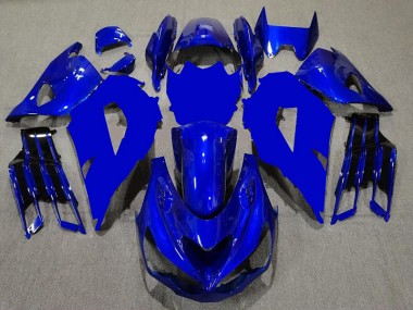 Kawasaki ZX14R ZZR 1400 2012-2021 Verkleidungen - Blau Schwarz Verkauf